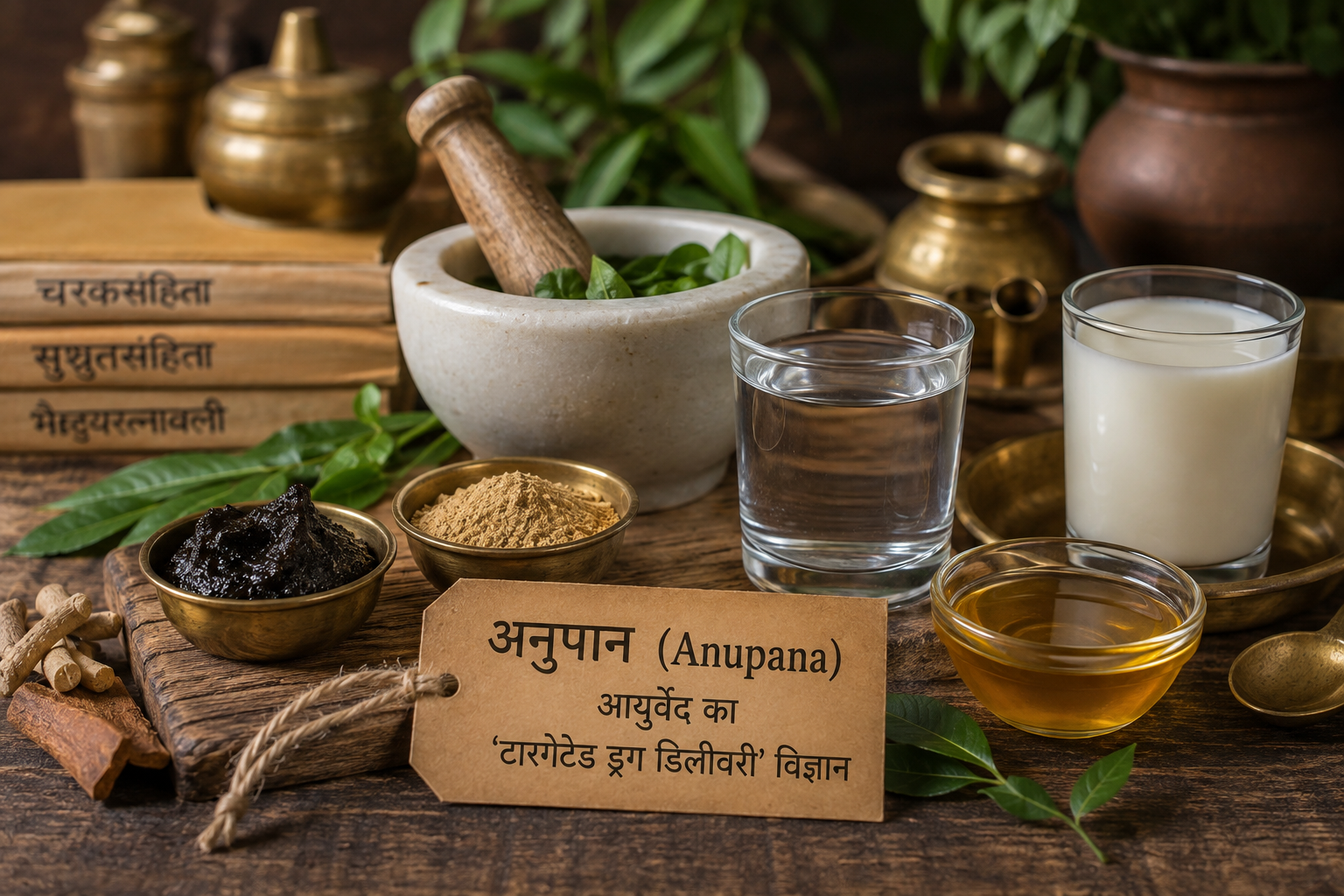 Anupana in ayurveda