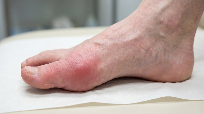 यूरिक एसिड (वातरक्त): सिद्ध घरेलू उपाय! Uric Acid Ayurvedic Treatment uric acid patient's foot